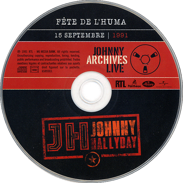 CD Fte de l'Huma 15 septembre 1991 Universal 6589 303