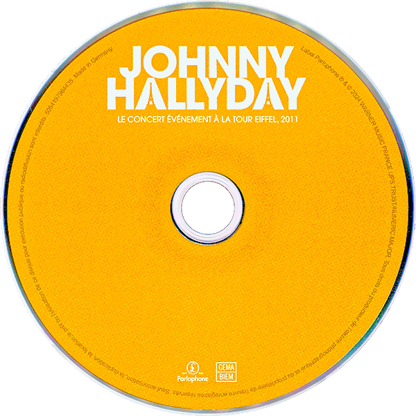 Coffret CD Le concert vnement  la Tour Eiffel, 2011 Warner 5054197 964466