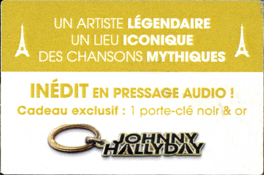 Coffret CD Le concert vnement  la Tour Eiffel, 2011 Warner 5054197 964466