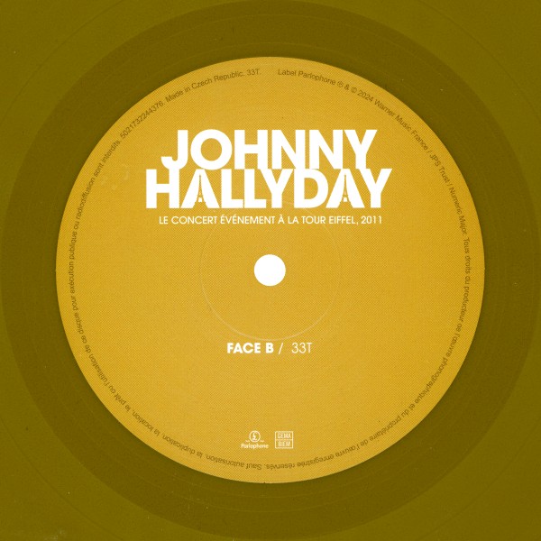 LP Le concert vnement  la Tour Eiffel, 2011 Warner 5021732 244376