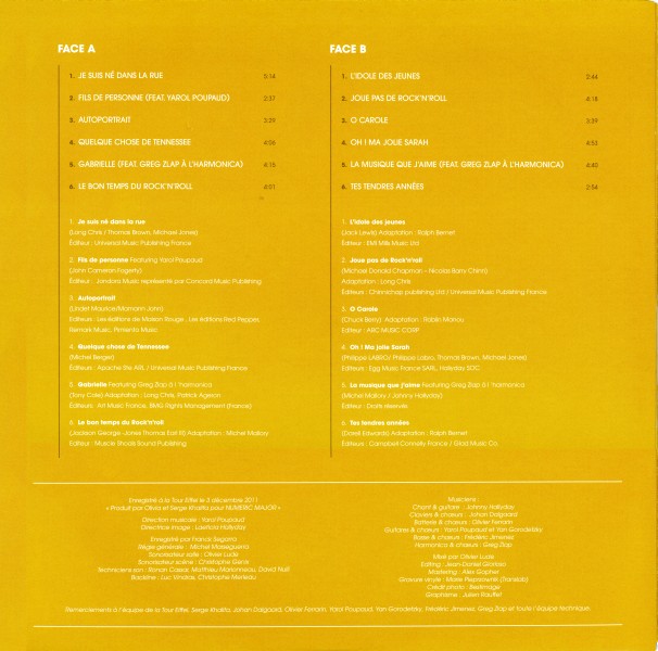 LP Le concert vnement  la Tour Eiffel, 2011 Warner 5021732 244376