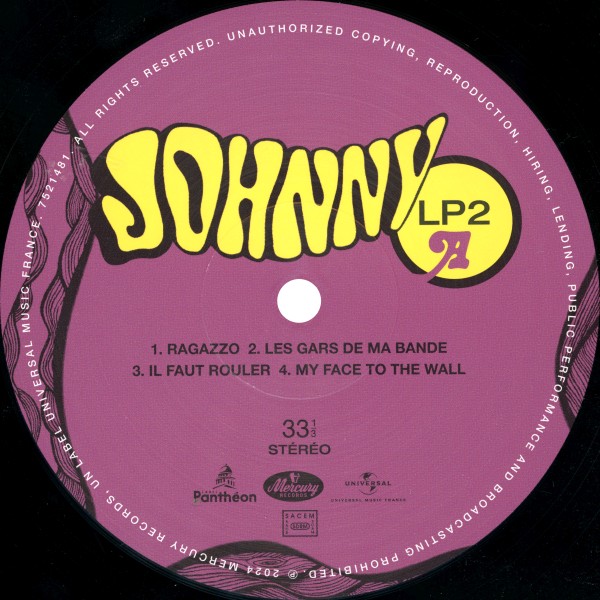 LP Johnny 68 Jeune homme Universal 7521 479