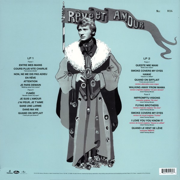 LP Johnny 68 Rve et amour Universal l7521 482