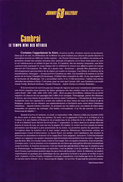 LP Johnny 68 Cambrai Universal 7521 486