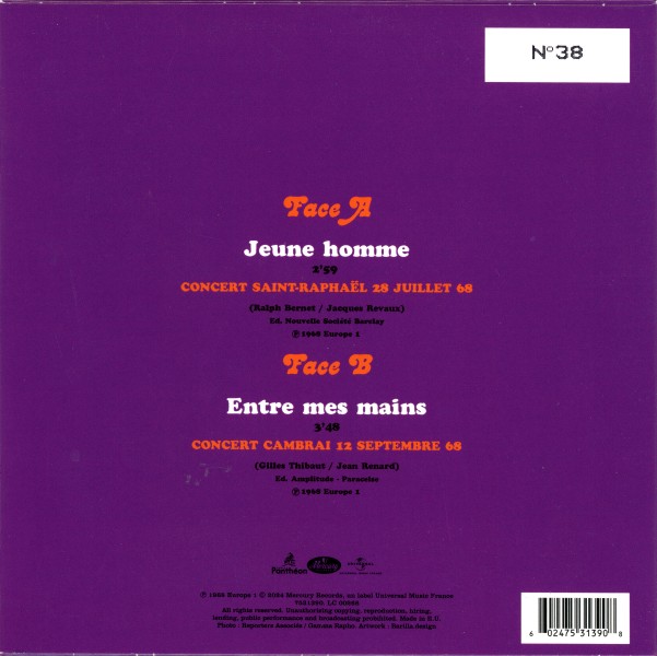 SP Johnny 68 Tourne t 68 Universal 75311 390