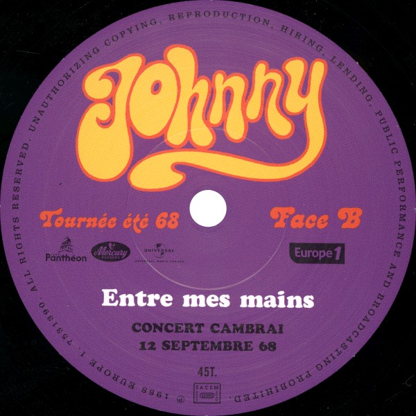 SP Johnny 68 Tourne t 68 Universal 75311 390