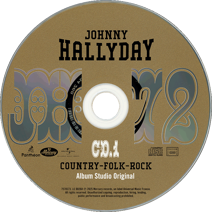 Livre CD DVD Country - Folk - Rock Universal 7578 371