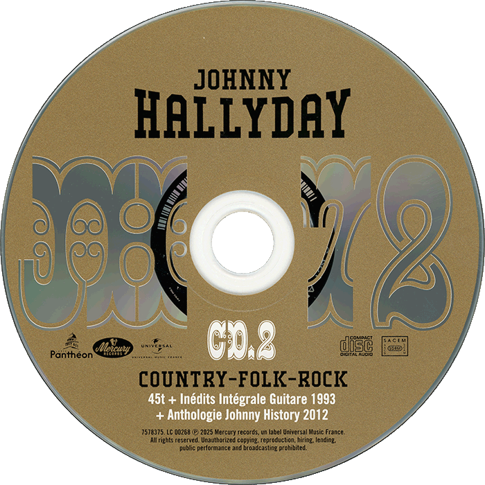 Livre CD DVD Country - Folk - Rock Universal 7578 371