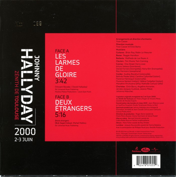 SP Universal 78010 55 Les larmes de gloire