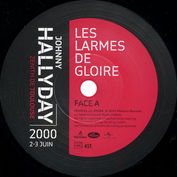 SP Universal 78010 55 Les larmes de gloire