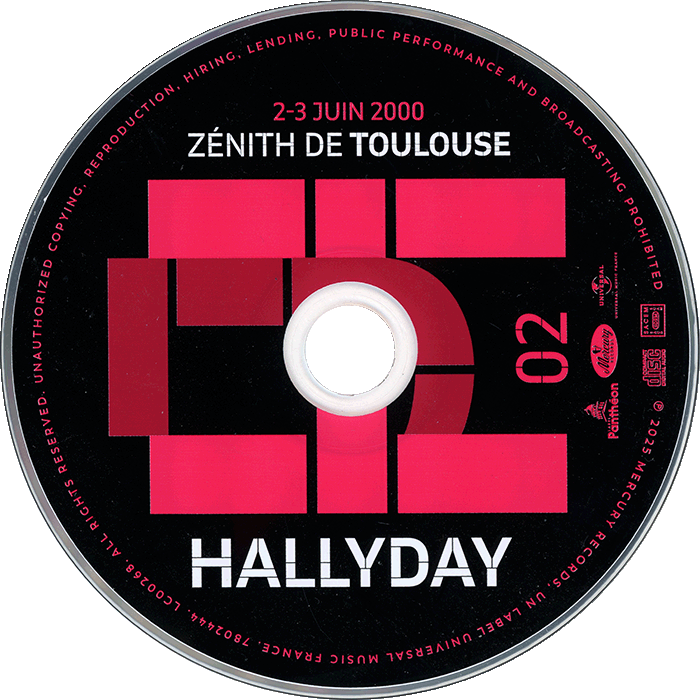 2025-05-23 CD Znith de Toulouse 2000 2-3 juin Universal 7802 442
