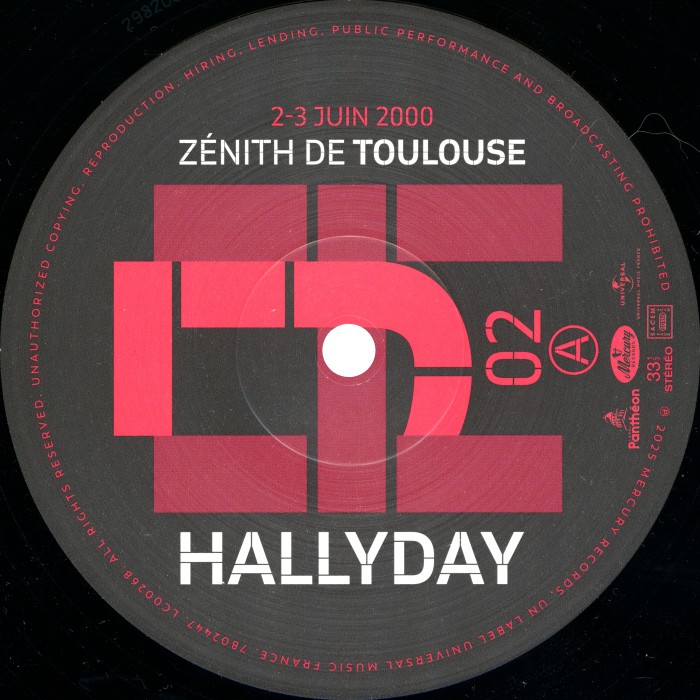 LP Zenith de Toulouse 2000 2-3 juin Universal 7802 445