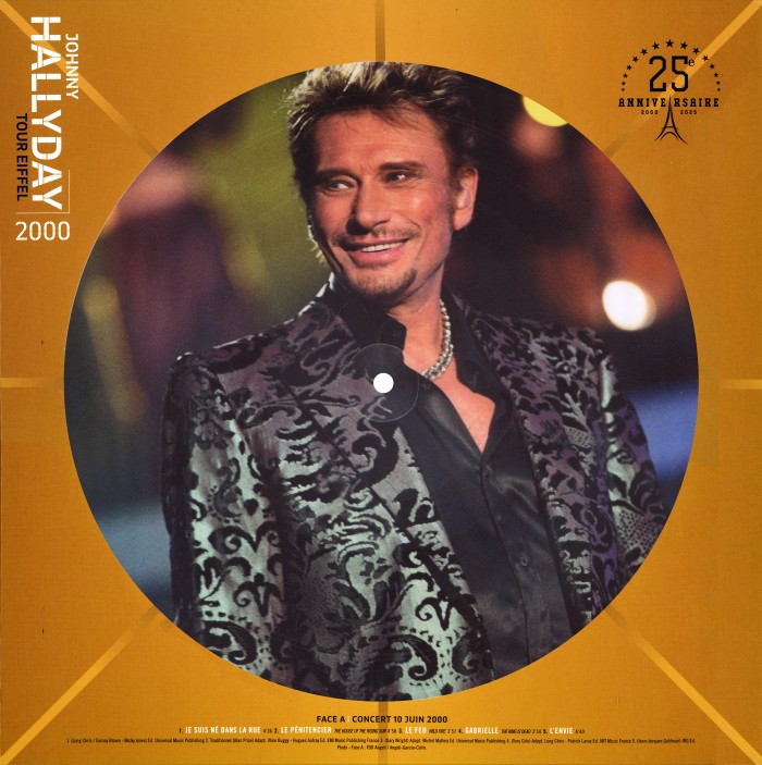 LP picture disc Tour Eiffel 2000 Universal 7837 865