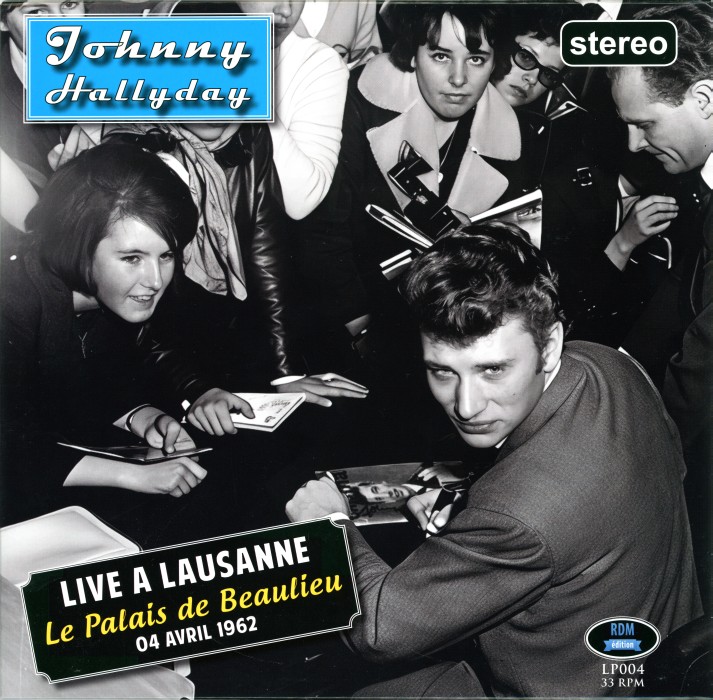 LP 25 cm Live  Lausanne Le Palais de Beaulieu 04 avril 1962 RDM Edition LP 004