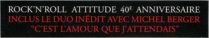 CD Rock 'n' roll attitude 40� anniversaire Universal 8820 453