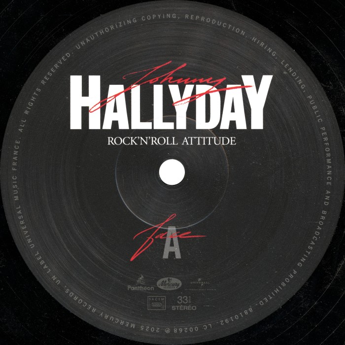 LP Rock 'n' roll attitude 40� anniversaire Universal 8810 191