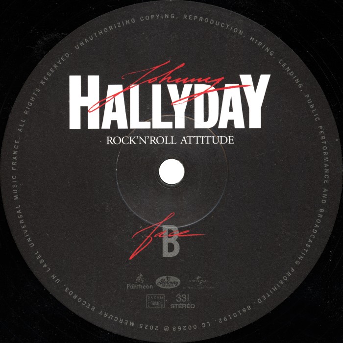 LP Rock 'n' roll attitude 40� anniversaire Universal 8810 191