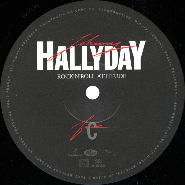 LP Rock 'n' roll attitude 40� anniversaire Universal 8810 191