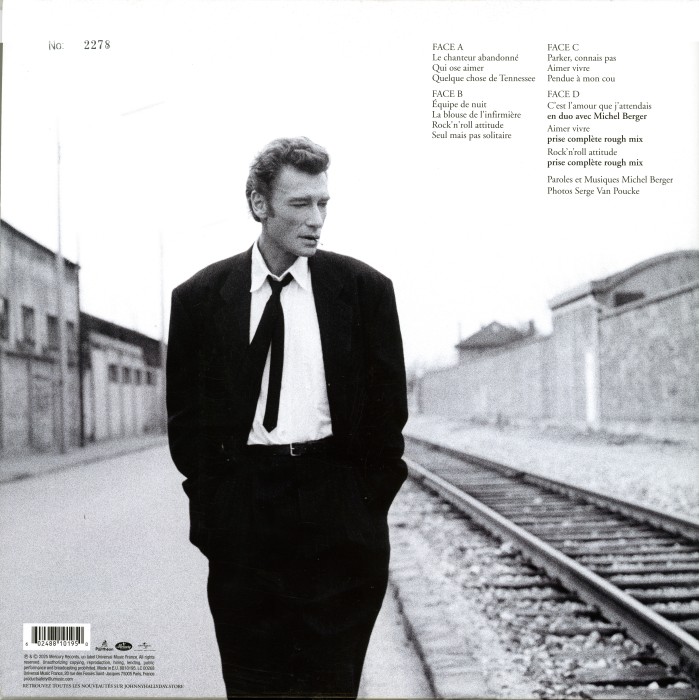 LP Rock 'n' roll attitude 40� anniversaire Vinyle rouge Universal 08810 195