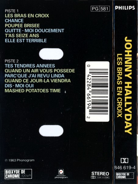 Cassette Les bras en croix Philips 846619-4