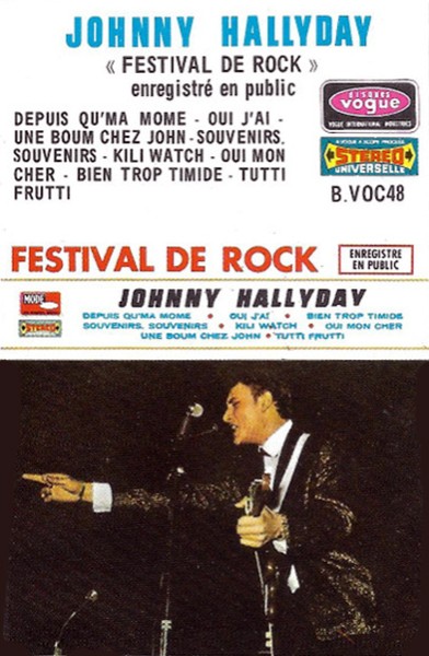 Cassette Festival de rock Vogue BVOC48
