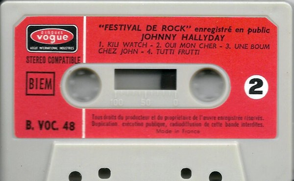 Cassette Festival de rock Vogue BVOC48