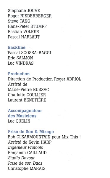 Cassette Parc des Princes 2003 Universal 981 272-8