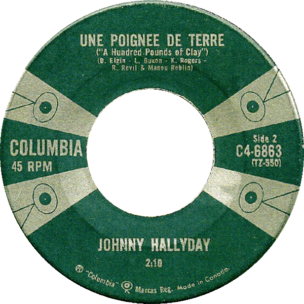 SP Columbia C4-6863 Viens danser le twist