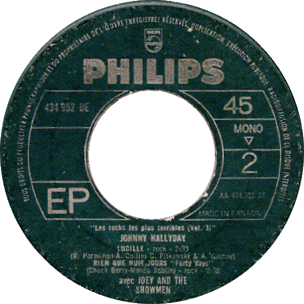 EP Philips 434 952 BE Les rocks les plus terribles Vol 3