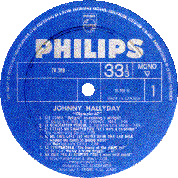 LP Philips 70 399 Olympia 67