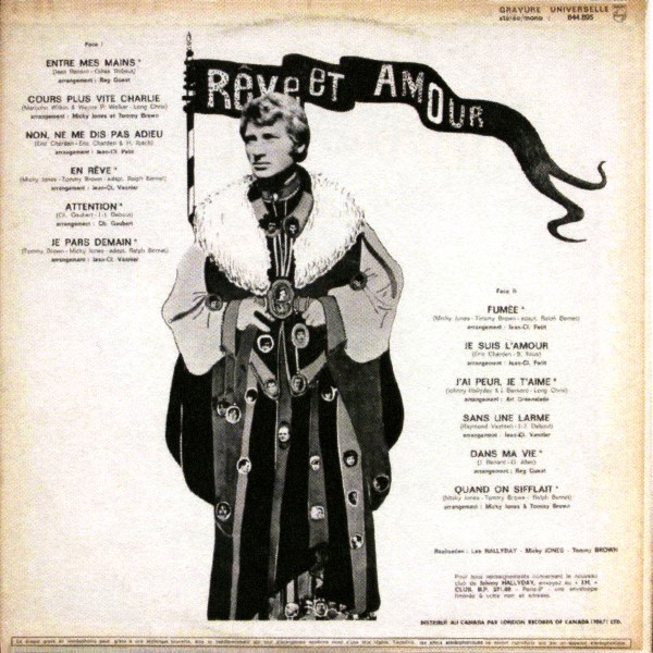 LP Philips 844 895 Reve et amour