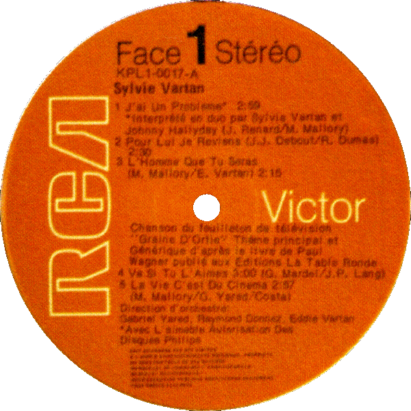 LP RCA KPl1-0017 Sylvie Vartan