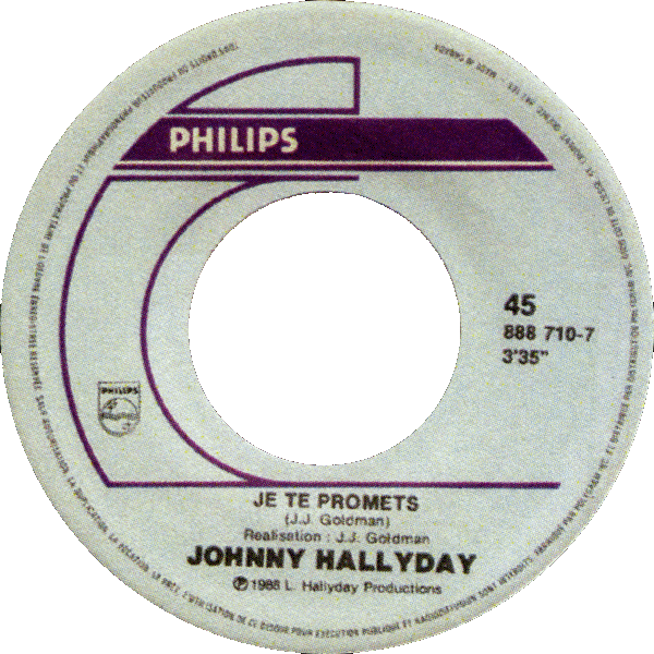 SP Philips 8888 710-7 Je te promets