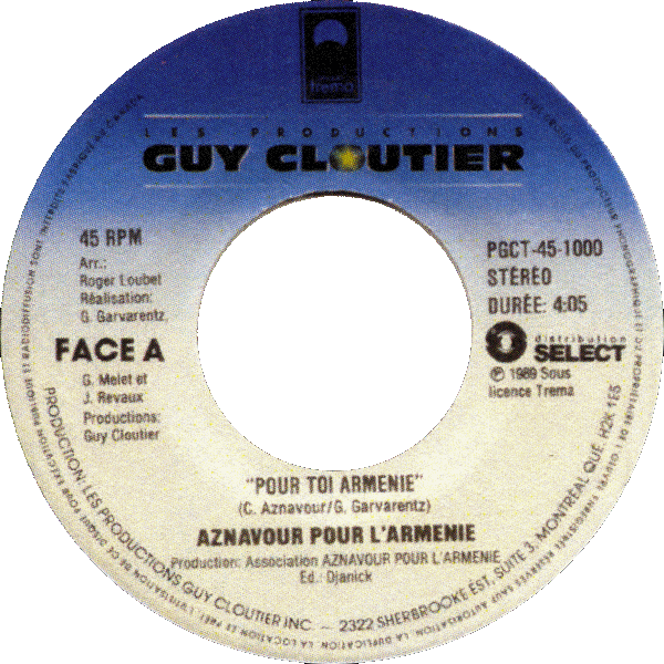 SP Trema PGCT-45-1000  Pour toi Armnie