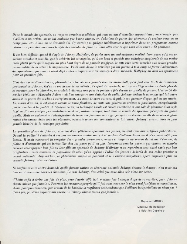 1967 Tourn�e d'�t�