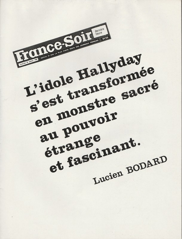 1970 Tourn�e d'hiver