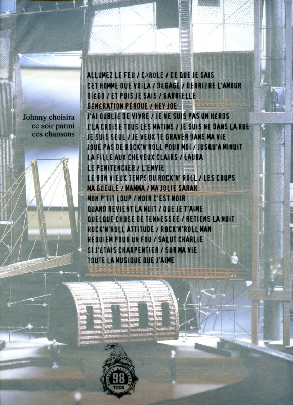 1998 Johnny Allume Le Feu Tour 98
