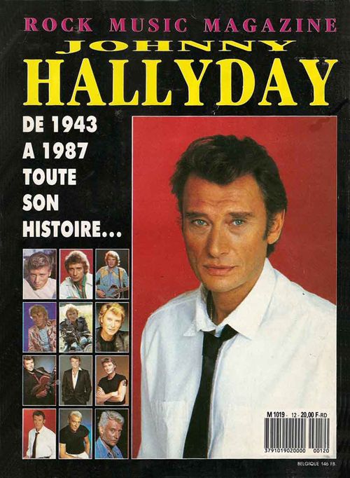 Rock Music Magazine Johnny Hallyday