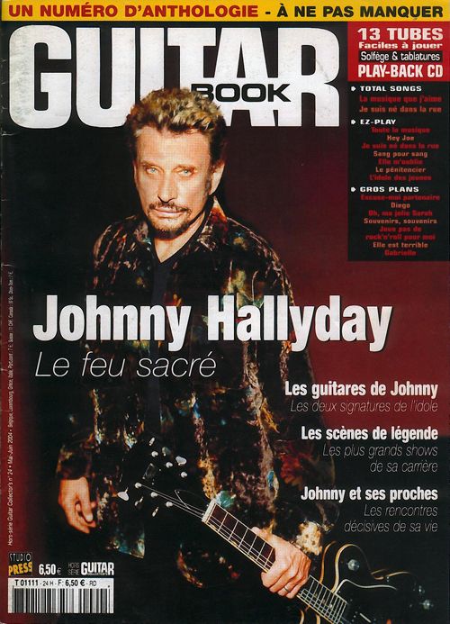 Guitar Book HS Nr 24 Johnny Hallyday Le feu sacr�